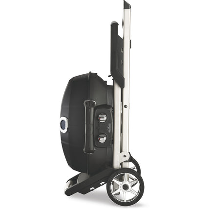 Barbecue gaz NAPOLEON Travel Q Pro noir 2brûleurs sur chariot pliant, 54x37 cm