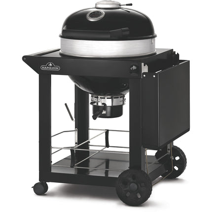 Barbecue charbon NAPOLEON Kettle PRO noir sur chariot 57cm