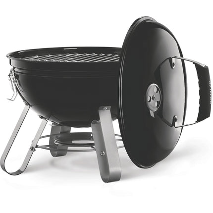 Barbecue charbon NAPOLEON Kettle Premium nomade noir à poser 37 cm
