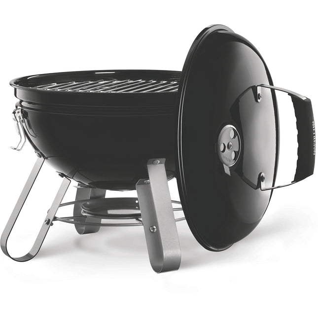 Barbecue charbon NAPOLEON Kettle Premium nomade noir à poser 37 cm