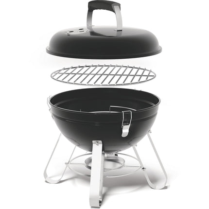 Barbecue charbon NAPOLEON Kettle Premium nomade noir à poser 37 cm