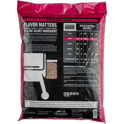 Pellets TRAEGER PELLET SIGNATURE cherry 9kg FSC