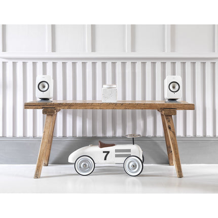 Pied d'enceinte KEF P1 Gris satiné x2