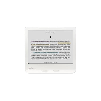 Liseuse eBook KOBO Libra Colour Blanche