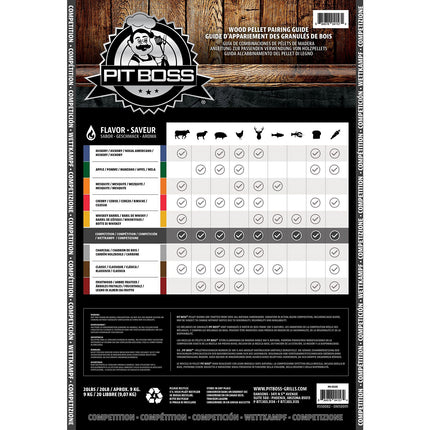 Pellets PITBOSS de pellet 9kg - Saveur Cerisier