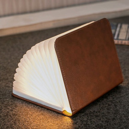 Lampe LED GINGKO Smart Booklight - LED Cuir Marron