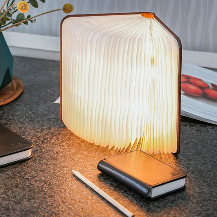 Lampe LED GINGKO Smart Booklight - LED Cuir Marron