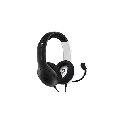 Casque gamer PDP PDP CASQUE LVL40 BLACK/WHITE SWI