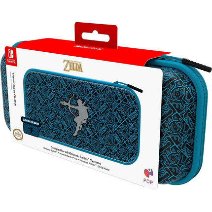 Housse de protection PDP TRAVEL CASE ZELDA GLOW IN THE DARK LINK
