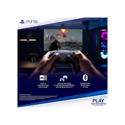 Manette SONY DUALSENSE MIDNIGHT NOIR PC READY