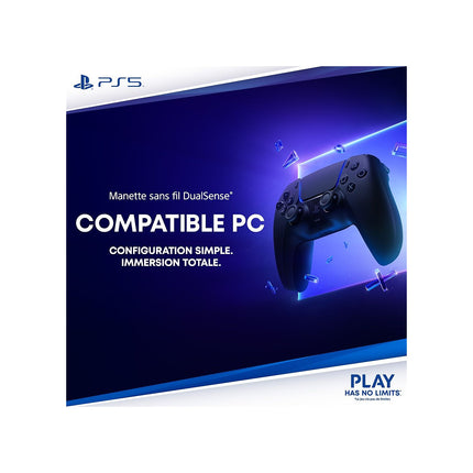 Manette SONY DUALSENSE MIDNIGHT NOIR PC READY