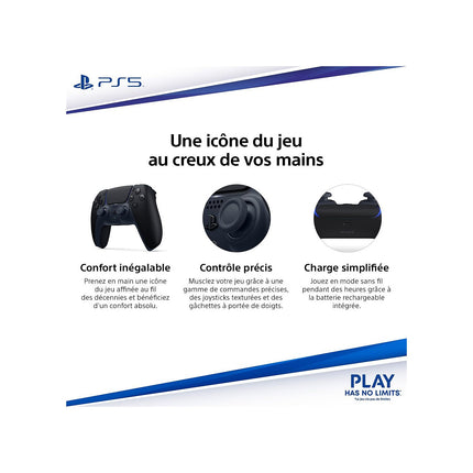 Manette SONY DUALSENSE MIDNIGHT NOIR PC READY
