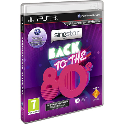 Jeu PS3 SONY SingStar Back to the 80's