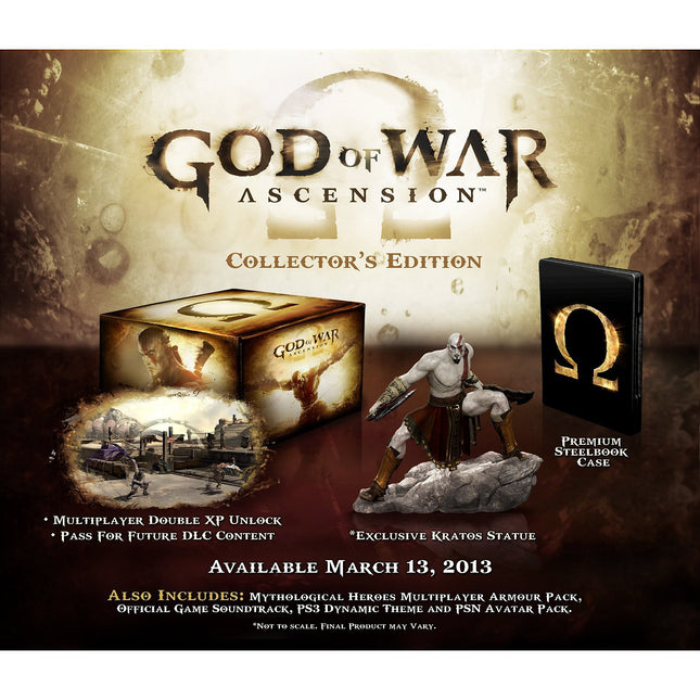 Jeu PS3 SONY God of War 4 : Ascension Ed. Collector