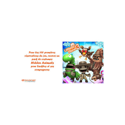 Jeu PS3 SONY Little Big Planet 3