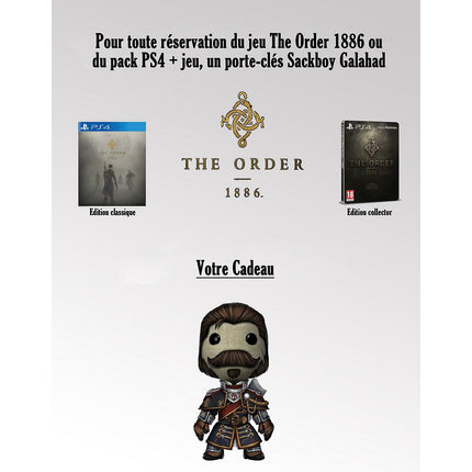 Jeu PS4 SONY The Order 1886 Edition Limitée Reconditionné