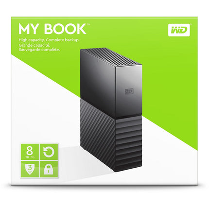 Disque dur externe WESTERN DIGITAL My Book 8To