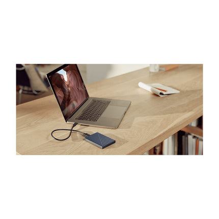 Disque dur externe WESTERN DIGITAL My Passport for Mac 4To USB-C Blue
