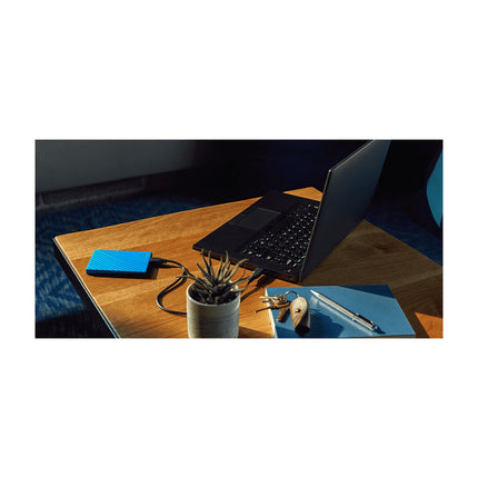 Disque dur externe WESTERN DIGITAL 2.5'' 4To My Passport Bleu