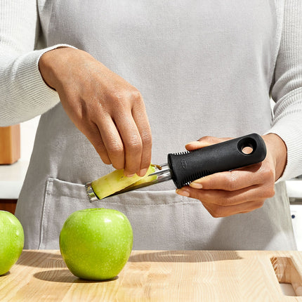 Vide pomme OXO inox noir