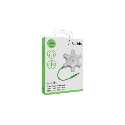 Dédoubleur BELKIN audio jack 3.5 mm x5 banc