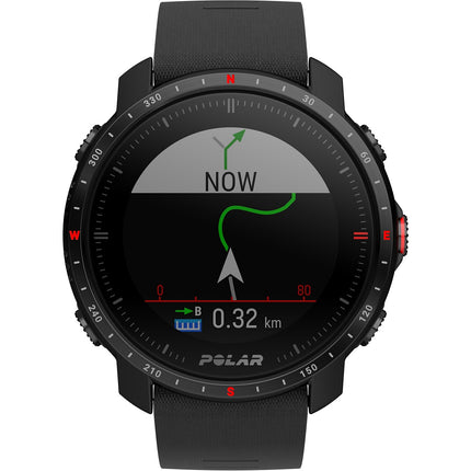 Montre sport POLAR GRIT X PRO Black Sapphire M/L