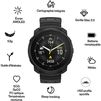 Montre sport POLAR Vantage M3 Noir S-L