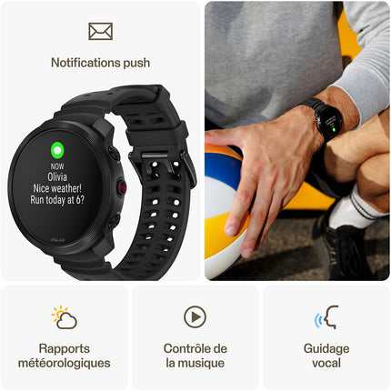 Montre sport POLAR Vantage M3 Noir S-L
