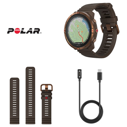 Montre sport POLAR Grit X2 Maron S-L