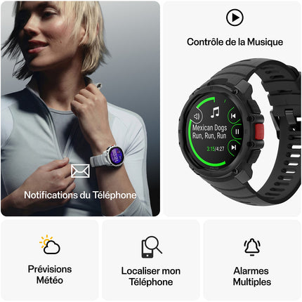 Montre connectée POLAR Street X2 Noire