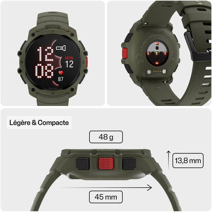 Montre sport POLAR Street X2 Verte