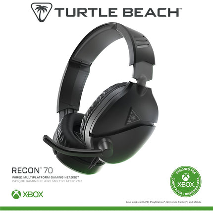 Casque gamer TURTLE BEACH Recon 70X Noir 2024