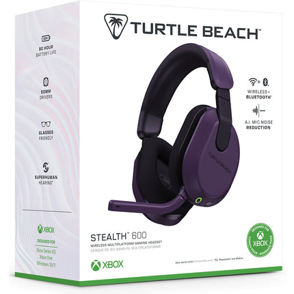 Casque gamer TURTLE BEACH Stealth 600 Gen 3 XB Purple