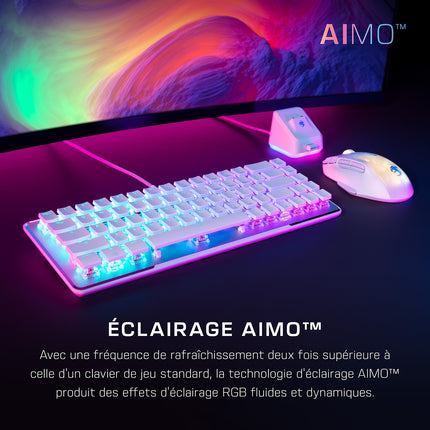 Clavier gamer ROCCAT Vulcan II Mini White
