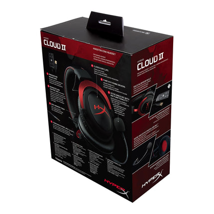 Casque gamer HYPERX Cloud II rouge