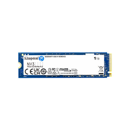 Disque dur SSD interne KINGSTON 1To NV3 M.2 2280 PCIe 4.0 NVMe