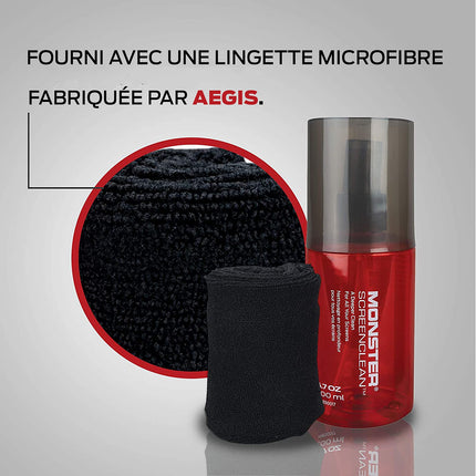 Kit de nettoyage MONSTERCABLE écran 200ml
