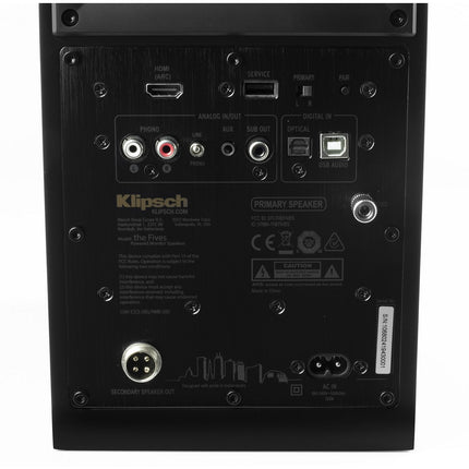Enceinte résidentielle KLIPSCH The fives Walnut