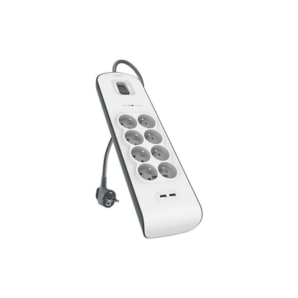 Multiprise USB BELKIN 8 prises parafoudres + 2 USB