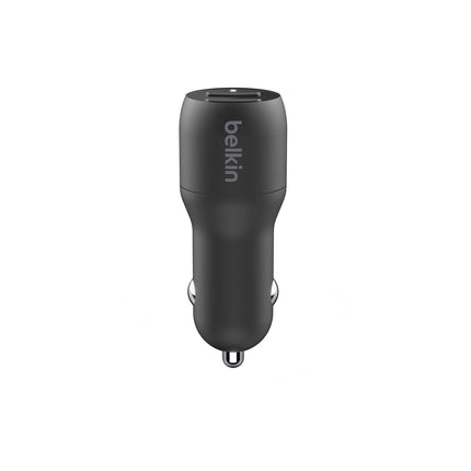 Chargeur Voitur BELKIN 24W 2xUSB-A noir