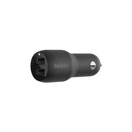 Chargeur Voitur BELKIN 24W 2xUSB-A noir