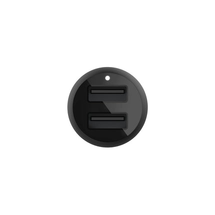 Chargeur Voitur BELKIN 24W 2xUSB-A noir