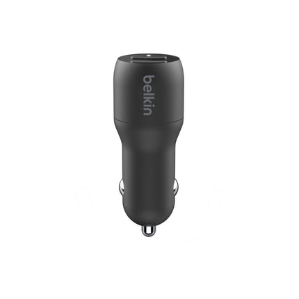 Chargeur BELKIN 24W 2xUSB-A/Lightning 1m noir