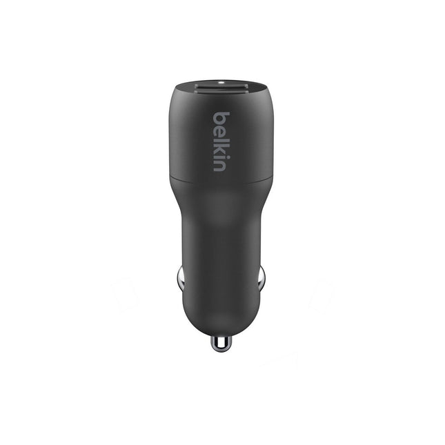 Chargeur BELKIN 24W 2xUSB-A/Lightning 1m noir
