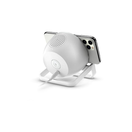 Chargeur BELKIN BoostCharge blanc + enceinte