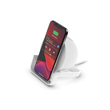 Chargeur BELKIN BoostCharge blanc + enceinte
