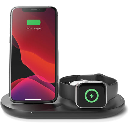 Chargeur induction BELKIN sans-fil 3 en 1 noir