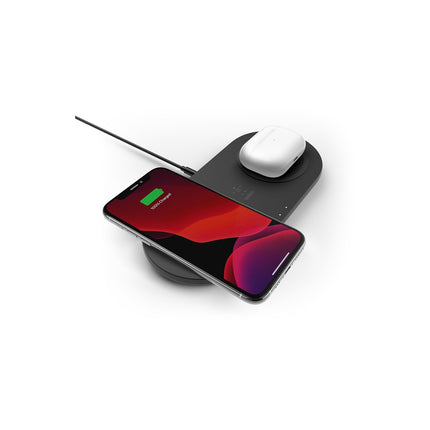 Chargeur induction BELKIN sans-fil 2x15W Pad charge rapide noir