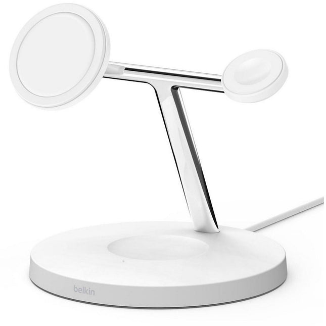 Station de chargement BELKIN MagSafe 3 en 1 Blanc