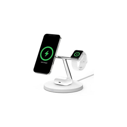 Station de chargement BELKIN MagSafe 3 en 1 Blanc